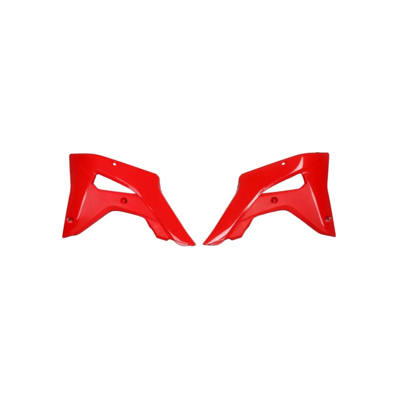 Osłony chłodnicy UFO Honda CRF 250R 18 CRF 450RX 17-18 czerwone