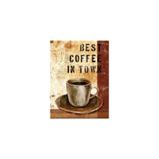 Magnes na lodówkę 6x8cm Best Coffee in Town