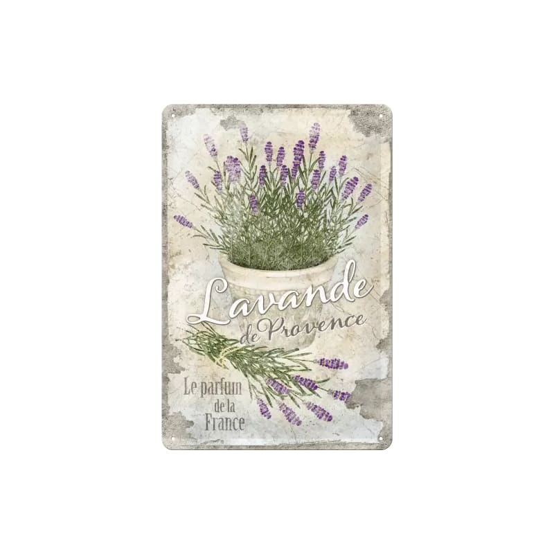 Plakat blaszany 20x30cm Lavande de Proven