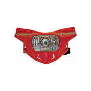 Lampa owiewka przód UFO Stealth część dolna czerwony