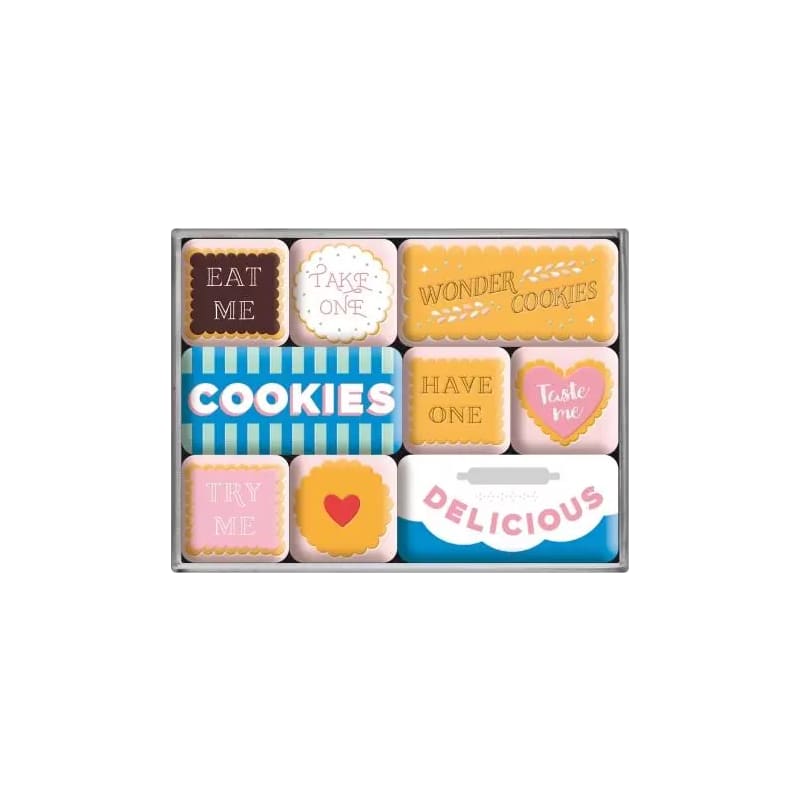 Magnesy na lodówkę zestaw 9szt. Wonder Cookies