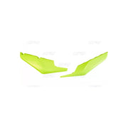 Komplet plastikowych osłon bocznych tylnych UFO Husqvarna TC FC TE FE 19-22 dolne żółty Fluo