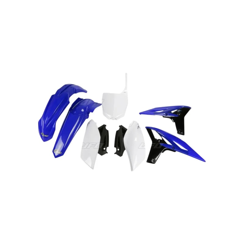 Komplet plastików UFO Yamaha YZF 250 niebieski biały