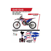 Okleina motocyklowa UFO Patriot GAS GAS MC 125 21-22 MC 250 22 MCF 250 350 450 21-22 czarny