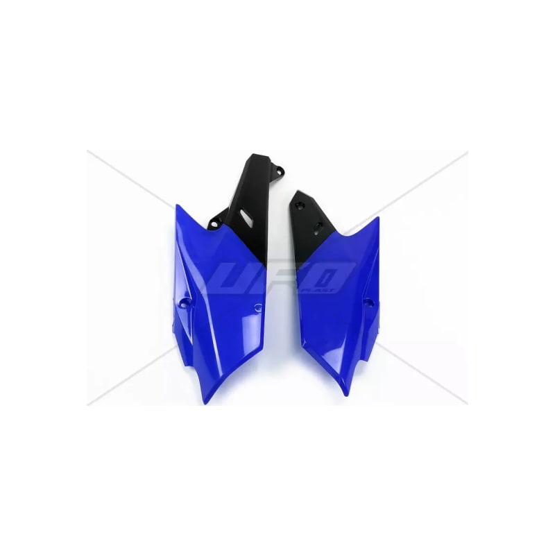 Komplet plastikowych osłon bocznych tylnych UFO Yamaha YZF 250 14-18 YZF 450 14-17 WRF 250 15-19 WRF 450 16-18 niebieskie
