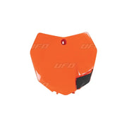 Tablica na numer startowy UFO 16 pomarańczowa