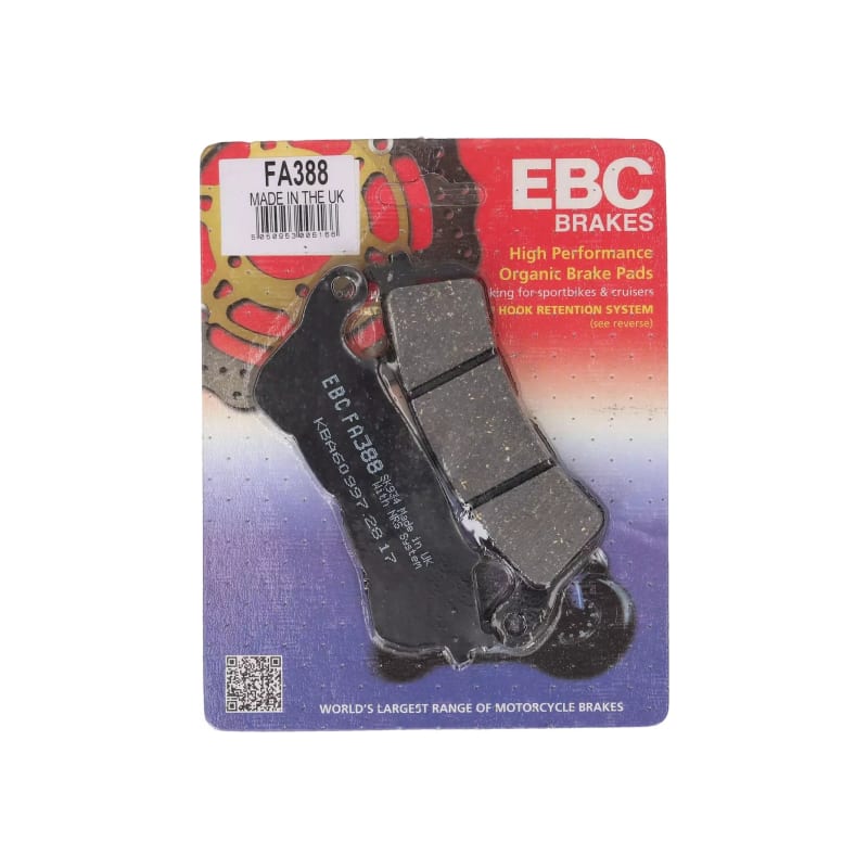 Klocki hamulcowe EBC FA 388 (2 szt.)