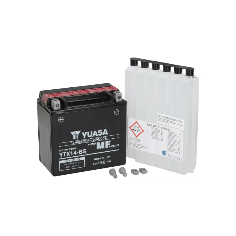 Akumulator bezobsługowy 12V 12Ah Yuasa YTX14-BS