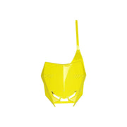 Tablica na numer startowy UFO Suzuki RMZ 250 19 RMZ 450 18-19 żółta