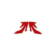 Osłony chłodnicy UFO Honda CRF 250R CRF 250X 04-09 czerwona