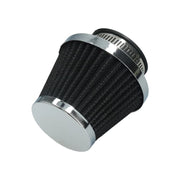 Filtr stożkowy XRS 38mm prosty PHBL chrom