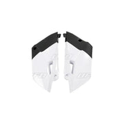 Komplet plastikowych osłon bocznych tylnych UFO Yamaha YZ 85 15-18 białe