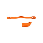 Zestaw UFO ślizg i prowadnica KTM SX EXC 125 200 250 300 EXC-F 450 97-07 SX-F 250 05-06 SX 400 00-02 SX 450 03-06 SX 520 02 pomarańczowy