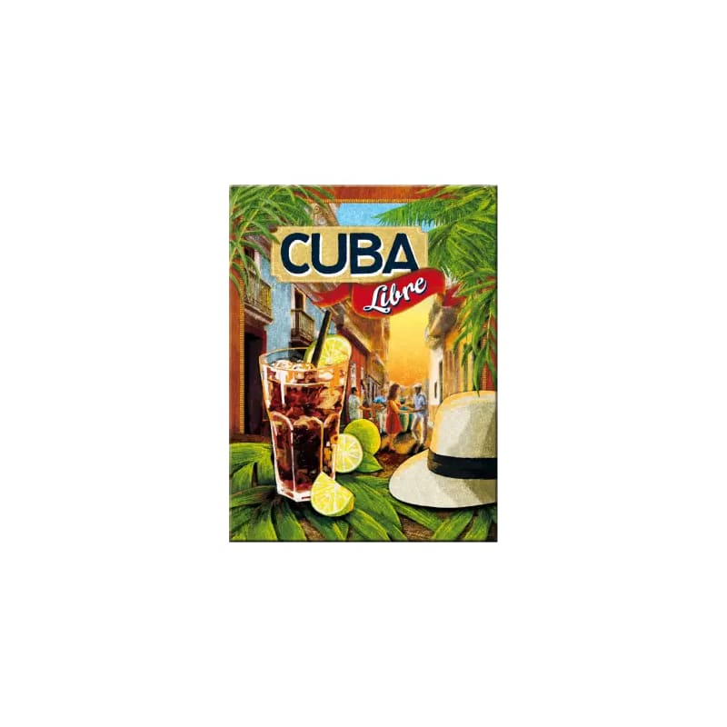 Magnes na lodówkę 6x8cm Cuba Libre
