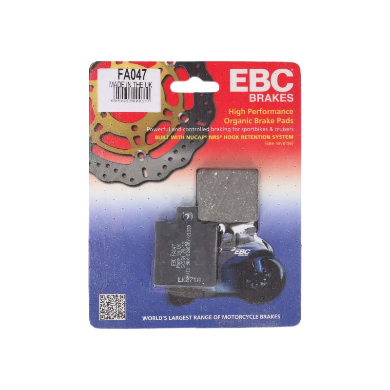 Klocki hamulcowe EBC FA 047 (2 szt.)