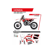 Okleina motocyklowa UFO Stokes Honda CRF 250R 22 CRF 450R 21-22 czarny