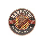 Tablica - plakat okrągły 35cm Barbecue