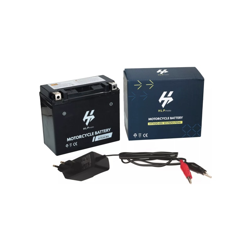 Akumulator żelowy 12V 18Ah HLP HTX20-BS YTX20-BS + ładowarka
