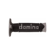 Manetki kierownicy Domino A260 enduro cross czarny szary zamknięte