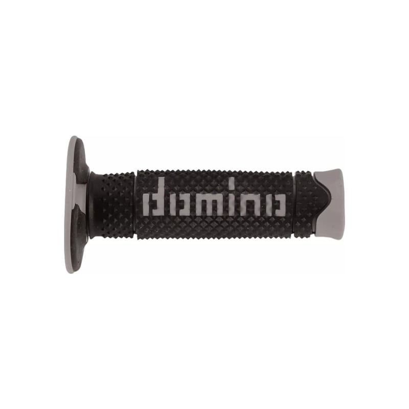 Manetki kierownicy Domino A260 enduro cross czarny szary zamknięte