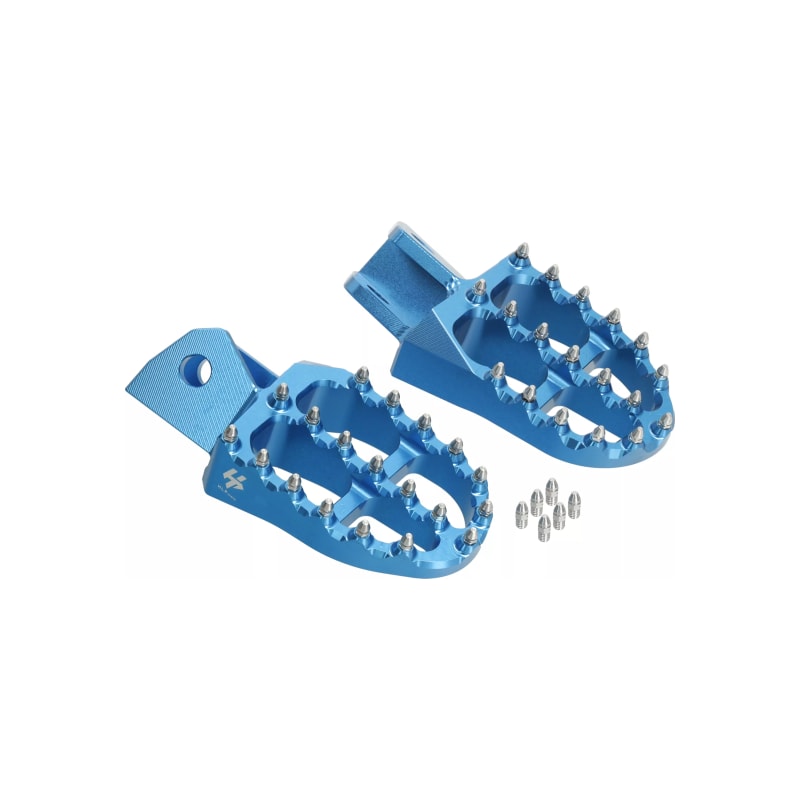 Podnóżki kierowcy kute CNC Yamaha WRF 250 07-21 HLP