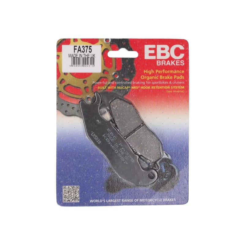 Klocki hamulcowe EBC FA 375 (2 szt.)
