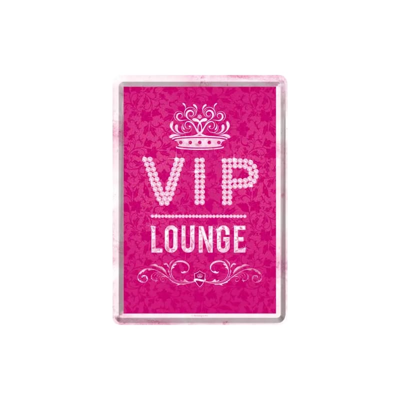 Pocztówka blaszana 14x10cm VIP Pink Lounge
