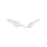 Komplet plastikowych osłon bocznych tylnych UFO Husqvarna TC FC TE FE 19-22 dolne białe 20