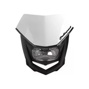 Lampa owiewka przód Polisport czarno-biała