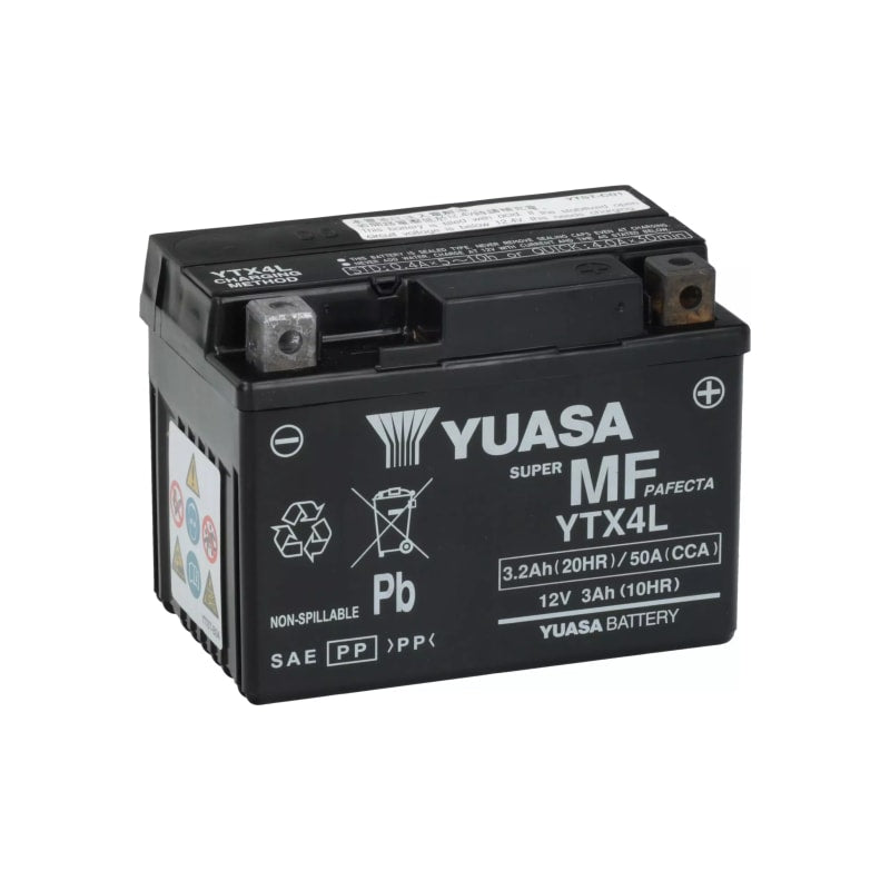Akumulator bezobsługowy Yuasa YTX4L aktywowany