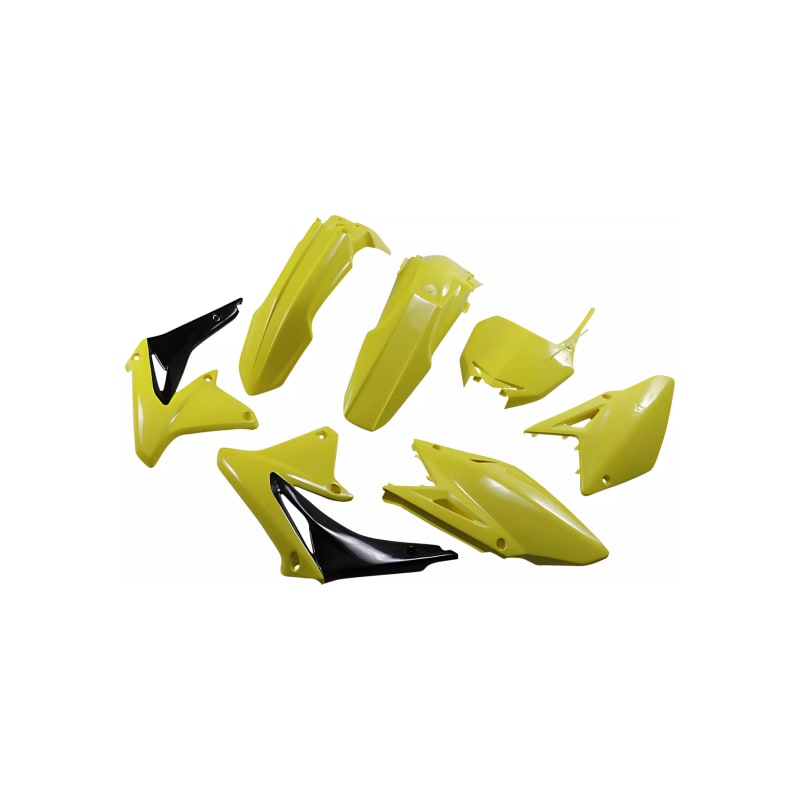 Komplet plastików UFO Suzuki RMZ 450 08-17 żółty