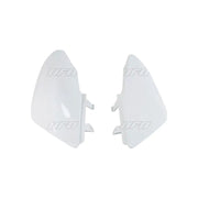 Komplet plastikowych osłon bocznych tylnych UFO Honda CRF 50 04-20 białe