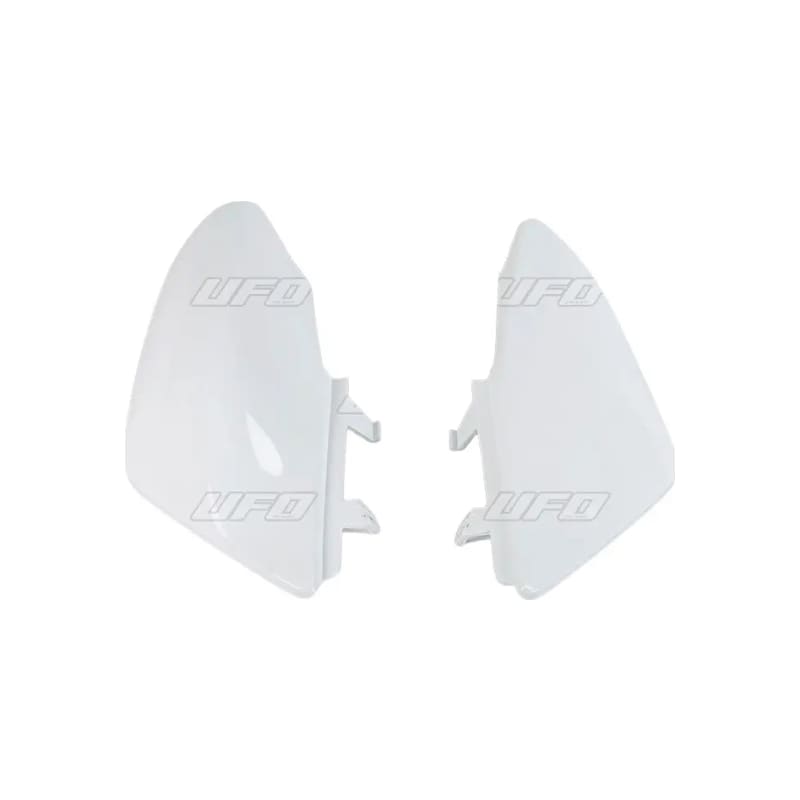 Komplet plastikowych osłon bocznych tylnych UFO Honda CRF 50 04-20 białe