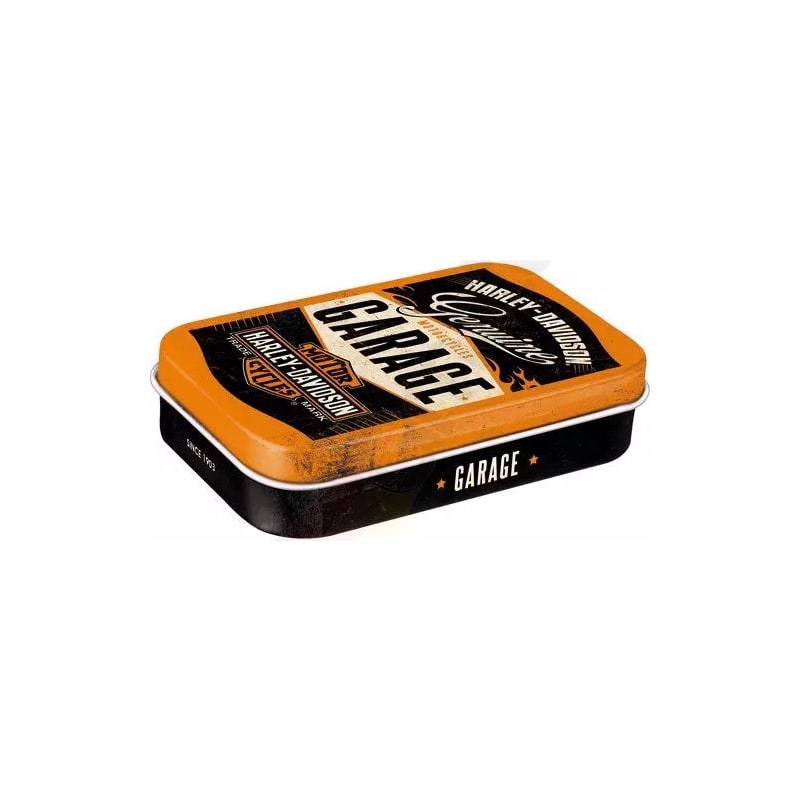 Pudełko miętówek Mintbox XL pasuje do Harley Davidson Garage