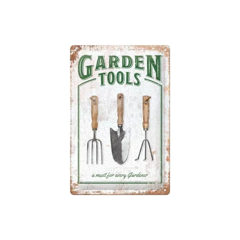 Plakat blaszany 20x30cm Garden Tools Special