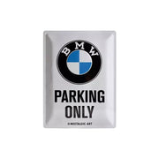 Plakat blaszany 30x40cm BMW Parking