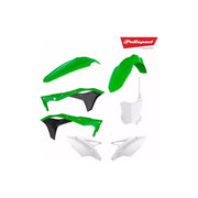 Zestaw plastików Polisport zielony-czarny
