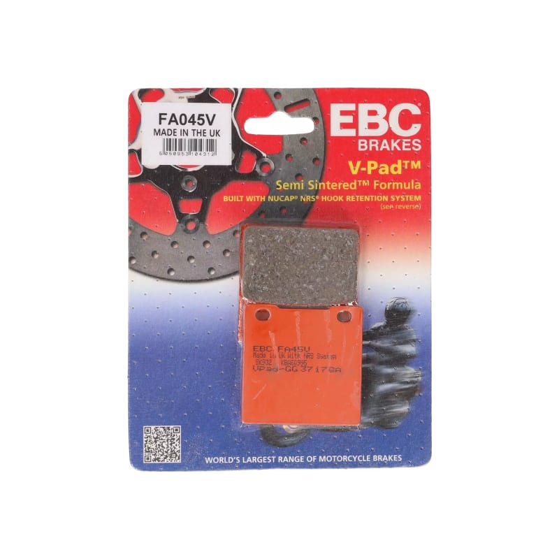 Klocki hamulcowe EBC FA 045 V (2 szt.)