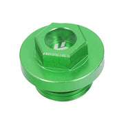 Korek wlewu oleju HLP M18x1.5mm zielony