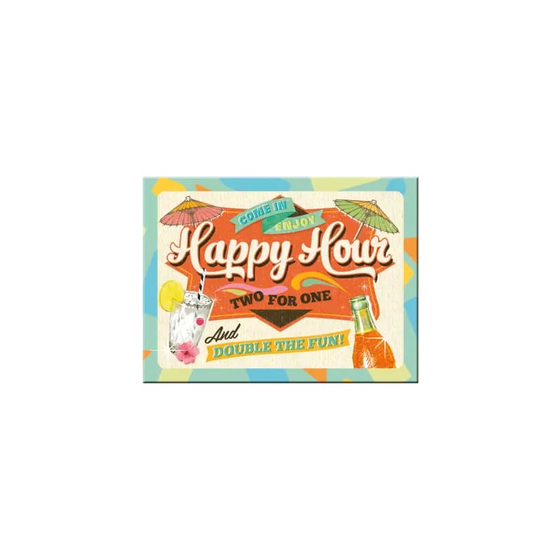 Magnes na lodówkę 6x8cm Happy Hour