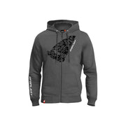 Bluza z kapturem UFO szary M 100% bawełna