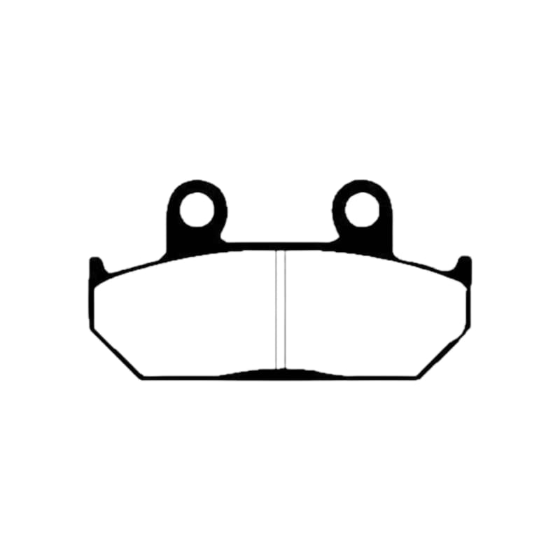 Klocki hamulcowe EBC FA 124/2 V (2 szt.)