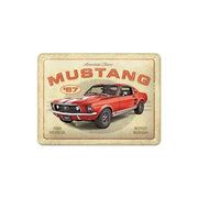 Plakat blaszany 15x20cm Ford Mustang GT 1967