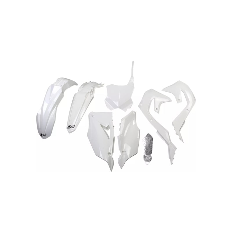 Komplet plastików UFO KTM KXF 450 19- biały