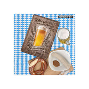 Plakat blaszany 20x30cm Wasser Schmeckt Basse