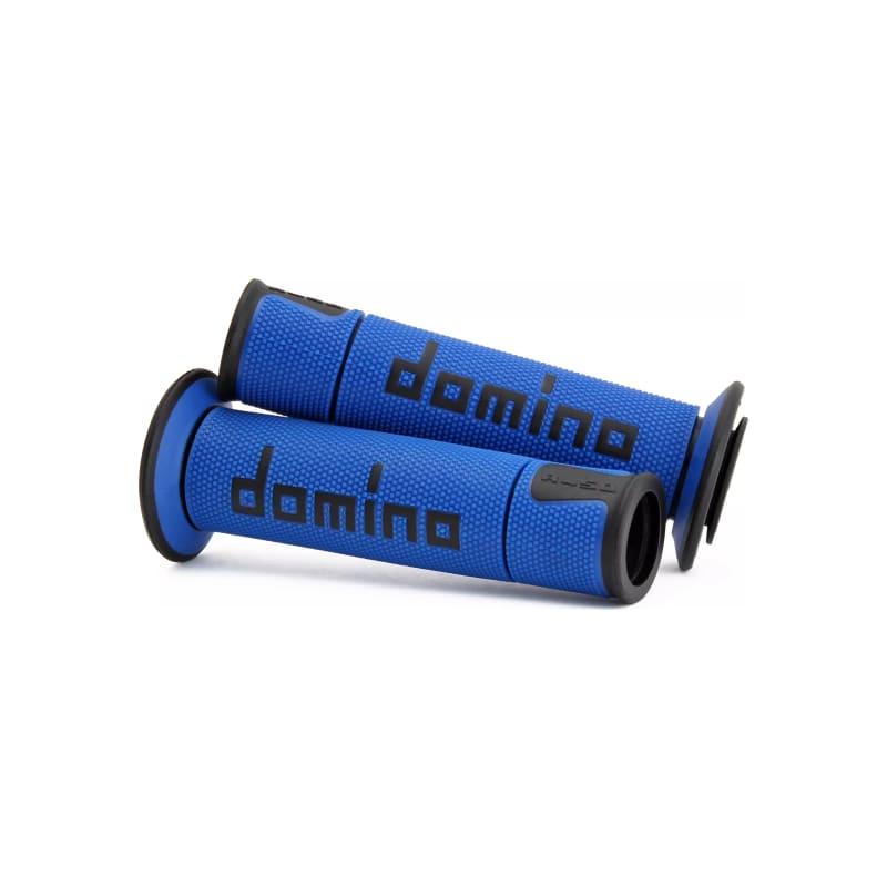 Manetki kierownicy Domino A450 Road Racing fuksja czarny 22mm 125mm otwarte