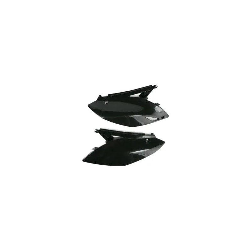 Komplet plastikowych osłon bocznych tylnych UFO Kawasaki KXF 450 09-11 czarne