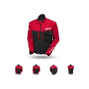 Kurtka motocyklowa enduro UFO Taiga czerwony/czarny L