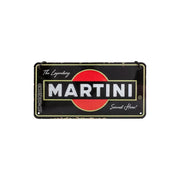 Zawieszka blaszana na ścianę 10x20cm Martini Served Here
