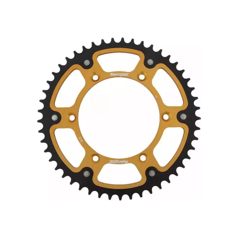 Zębatka tył duraluminiowa Supersprox Stealth RST-808:51 51z rozmiar 520 złoty (JTR808.51)